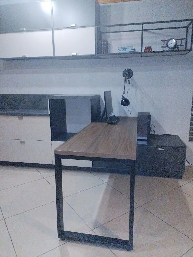 Кухонный гарнитур с приставным столом и тумбой (арт. 8814) Фото 3