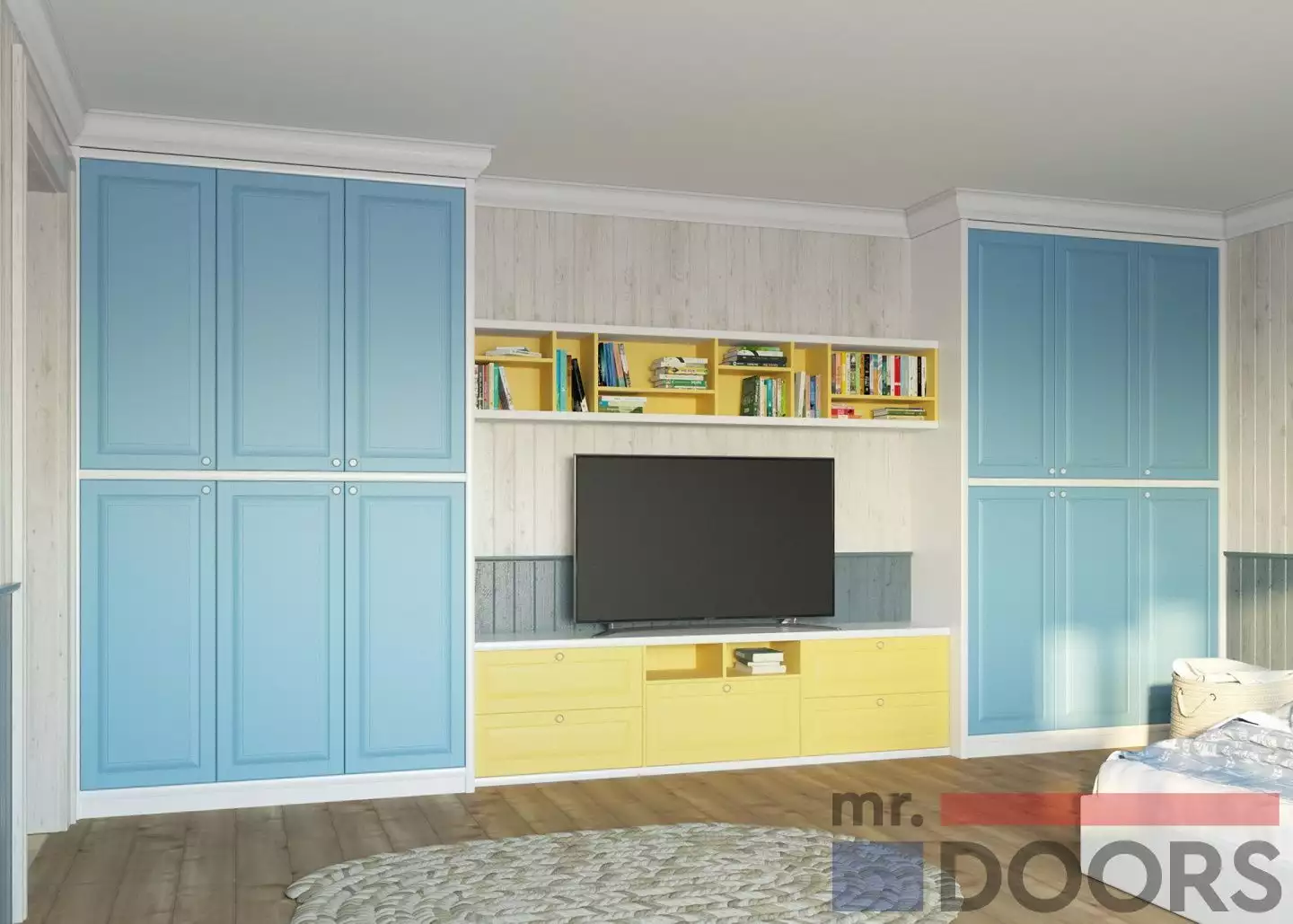 Детские встраиваемые шкафы mr.doors