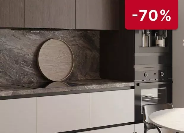 Скидка -70% при покупке комплекта встраиваемой техники Krona