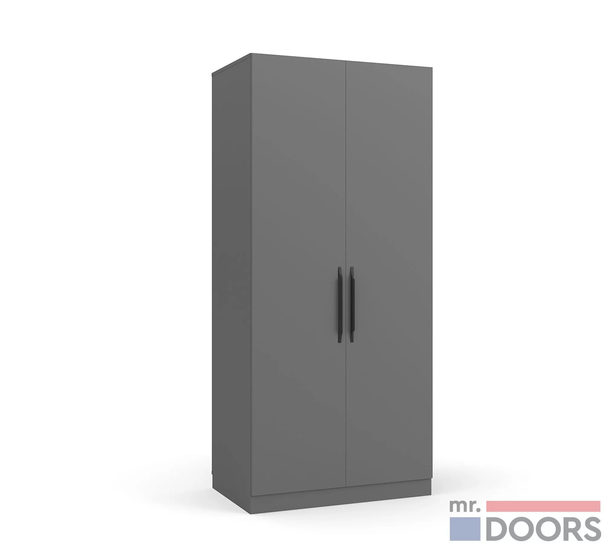 Шкаф для одежды двустворчатый (арт. W1A0003) - мебель на заказ MrDoors