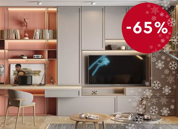 Скидка 65% на изделия из МДФ