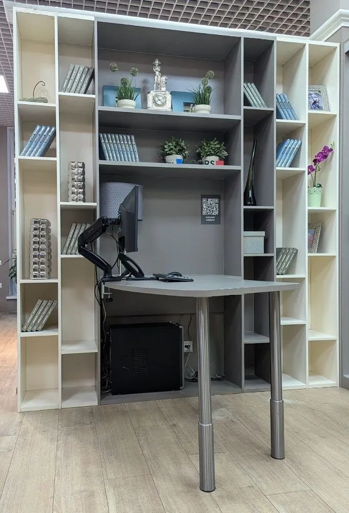  Рабочее место со стеллажом (арт. 8802)