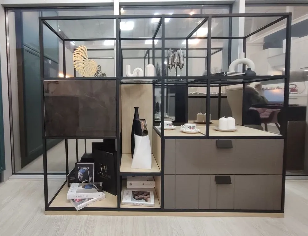  Стеллаж сквозной хай-тек (арт. 8687)