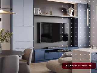 Стенка для гостиной в современном стиле со шкафом для одежды недорого ...